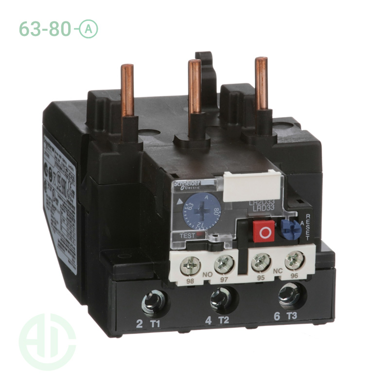 بی‌ متال  80 - 63  آمپر  اشنایدر LRD3363