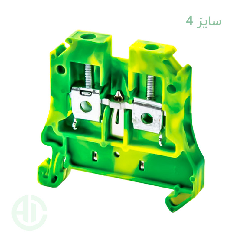 ترمینال ریلی سری پیچی ارت سایز 4 کد RETN4