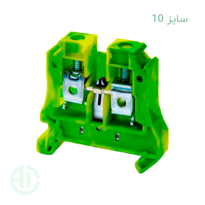 ترمینال ریلی سری پیچی ارت RETN10