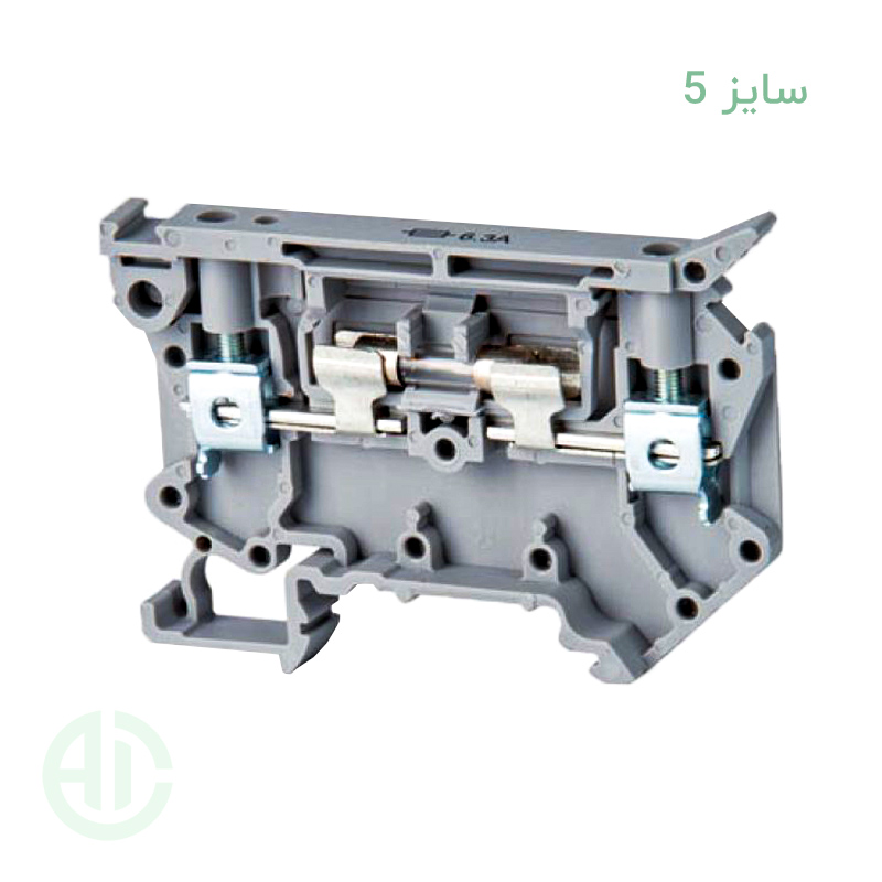 ترمینال ریلی سری پیچی فیوزی سایز 5 کد RFT5