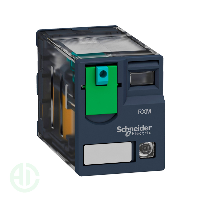 رله دو کنتاکت 24 ولت دی سی RXM2AB2BD