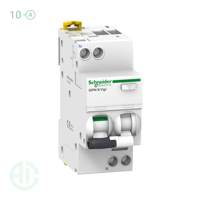 محافظ جان ترکیبی RCBO اشنایدر 2 پل 10 آمپر A9D31610