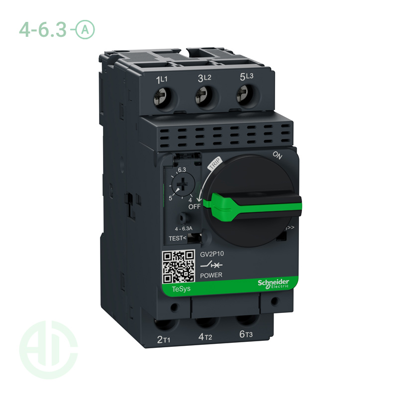 کلید حرارتی MPCB اشنایدر 6.3 -4 آمپر GV2P10