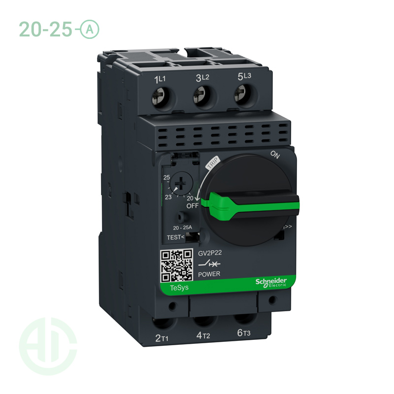 کلید حرارتی MPCB اشنایدر 25 -20 آمپر GV2P22