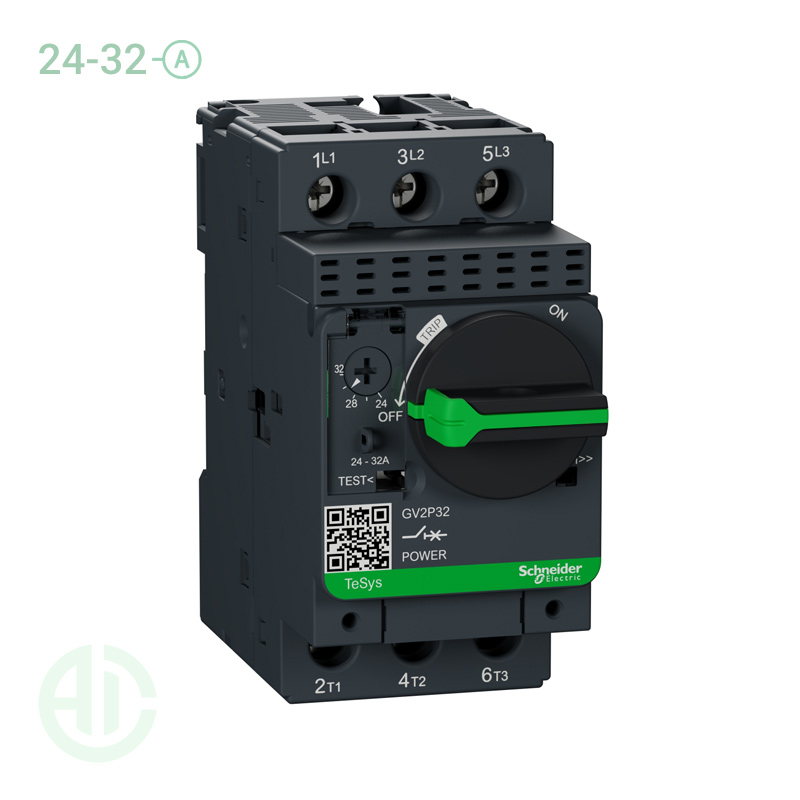 کلید حرارتی MPCB اشنایدر 32 -24 آمپر GV2P32
