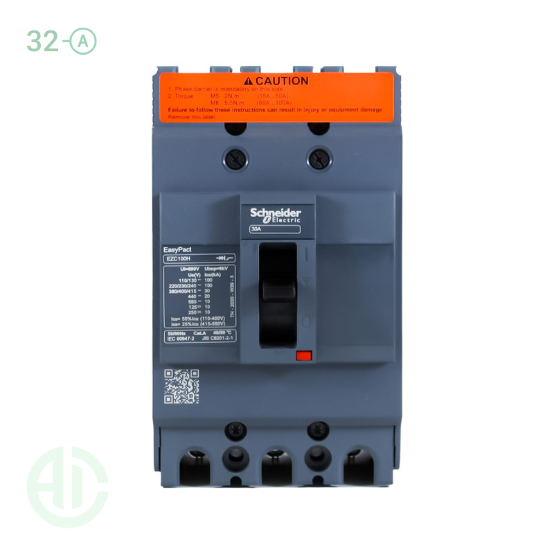 کلید اتوماتیک فیکس تیپ ایزی پکت  32 آمپر  اشنایدر  EZC100H3032