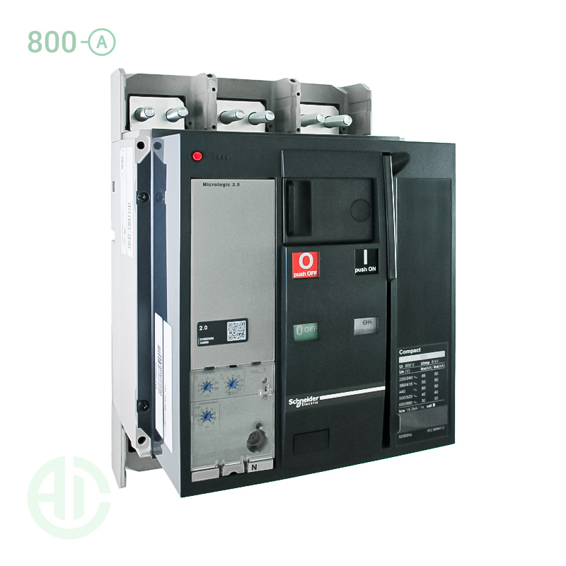 کلید اتوماتیک کامپکت موتوردار  MCCB اشنایدر سری ان اس 3 پل 800 آمپر NS 33466MM2