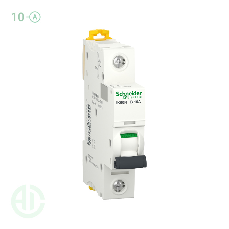 کلید فیوز مینیاتوری MCB اشنایدر تک پل 10 آمپر  B A9K23110