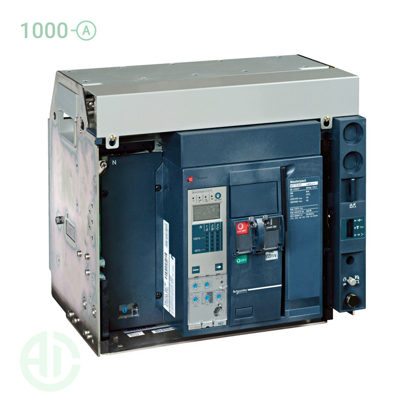 کلید هوایی ACB اشنایدر 4 پل 1000 آمپر کشویی NT10H24PML2EWHH