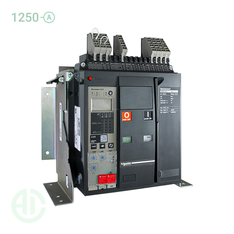 کلید هوایی ACB اشنایدر 3 پل 1250 آمپر فیکس NT12H23PML2EHH