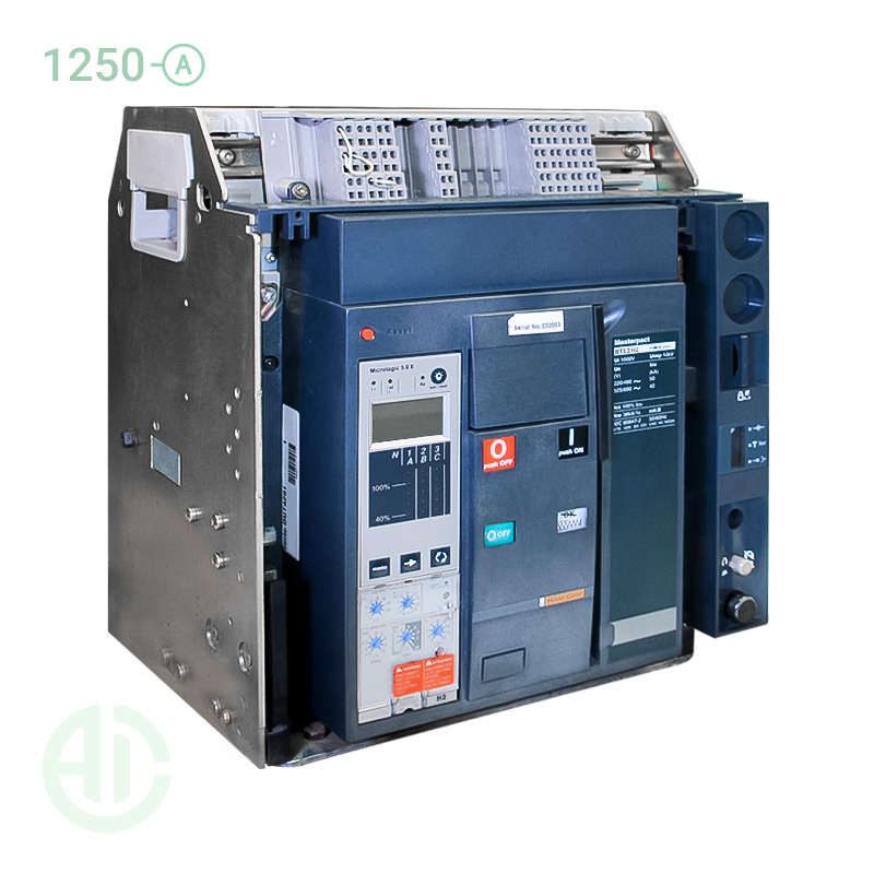 کلید هوایی ACB اشنایدر 3 پل 1250 آمپر کشویی NT12H23PML2EWHH