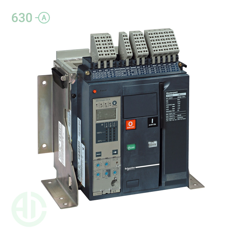 کلید هوایی ACB اشنایدر 3 پل 630 آمپر فیکس NT06H13PML2EHH