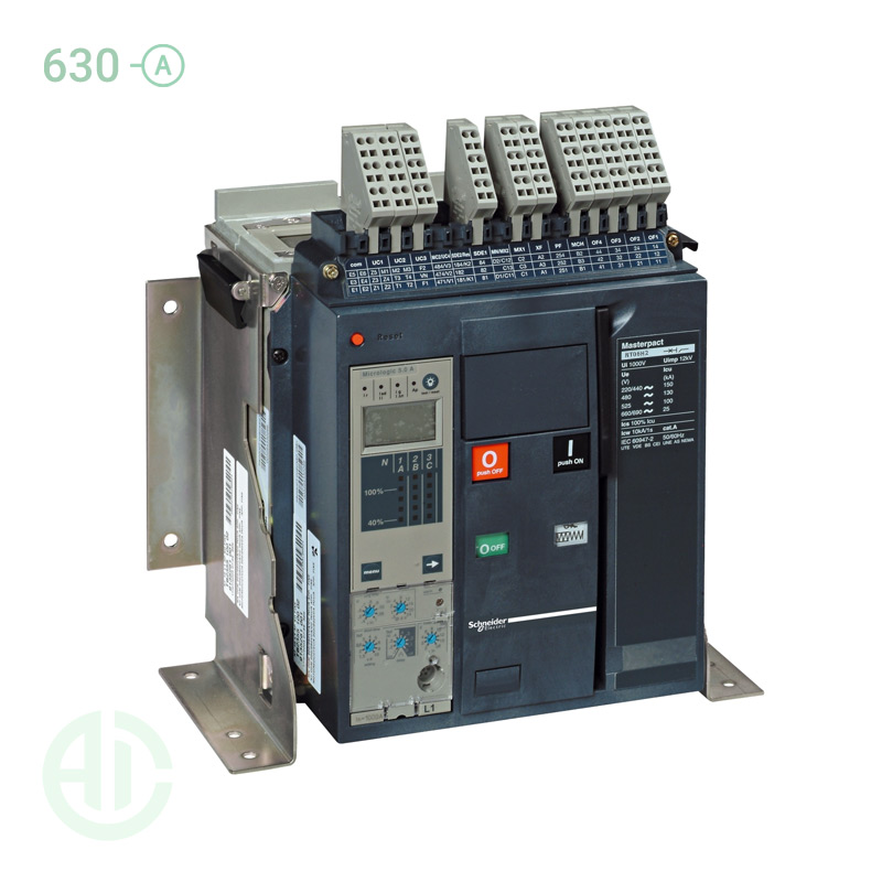 کلید هوایی ACB اشنایدر 3 پل 630 آمپر فیکس NT06H23PML2EHH