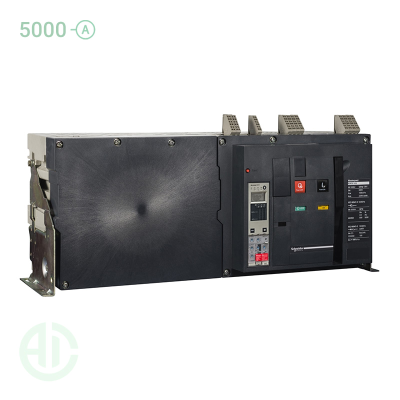 کلید هوایی ACB اشنایدر 3 پل 5000 آمپر فیکس NW50H13PML2EHH