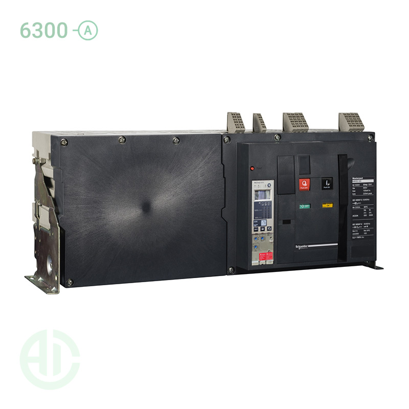 کلید هوایی ACB اشنایدر 3 پل 6300 آمپر فیکس NW63H23PML2EVV