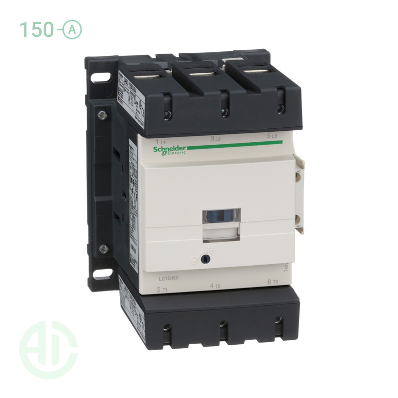کنتاکتور سری دی 150 آمپر  ولتاژ 220AC  اشنایدر LC1D150M7