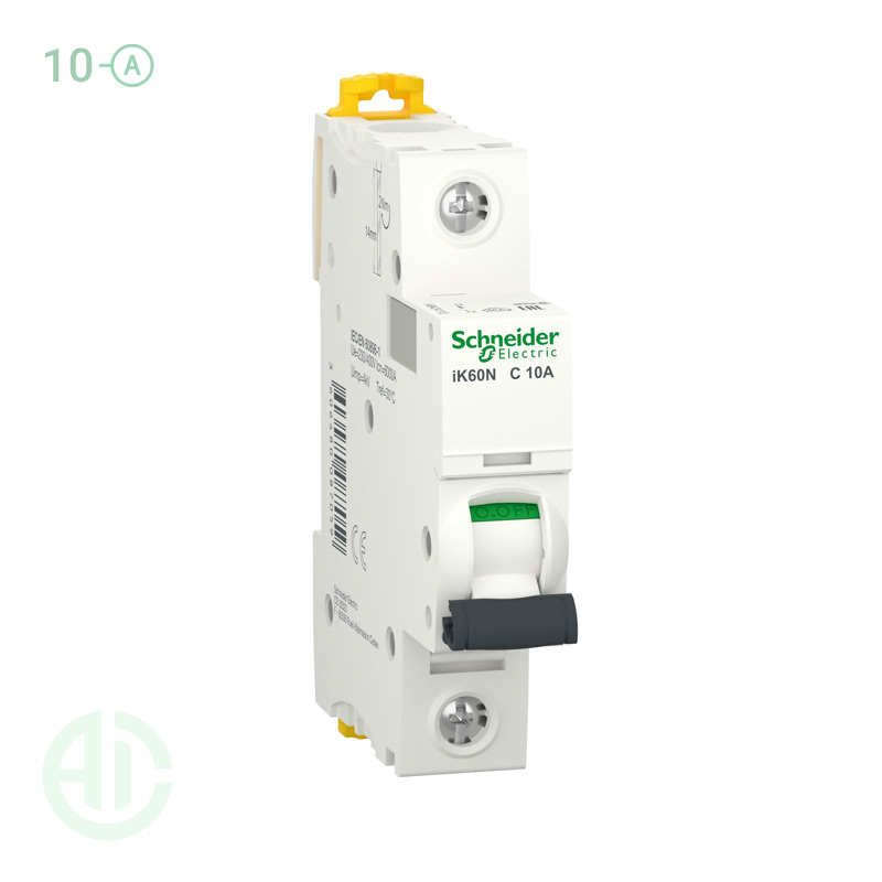 کلید فیوز مینیاتوری MCB اشنایدر تک پل 10 آمپر A9K24110