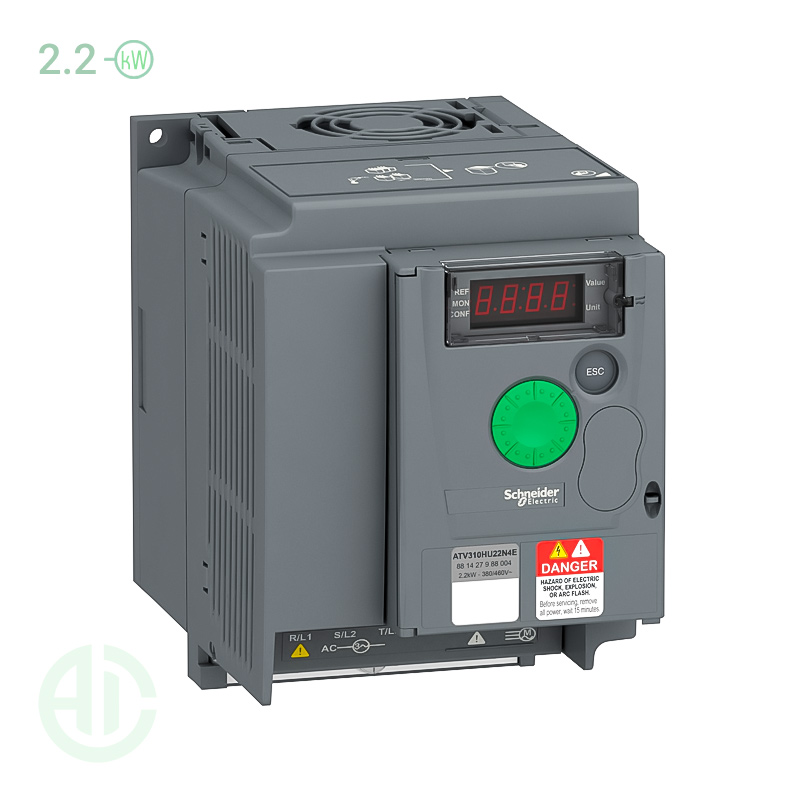 اینورتر 2.2 کیلووات اشنایدر ATV310HU22N4E