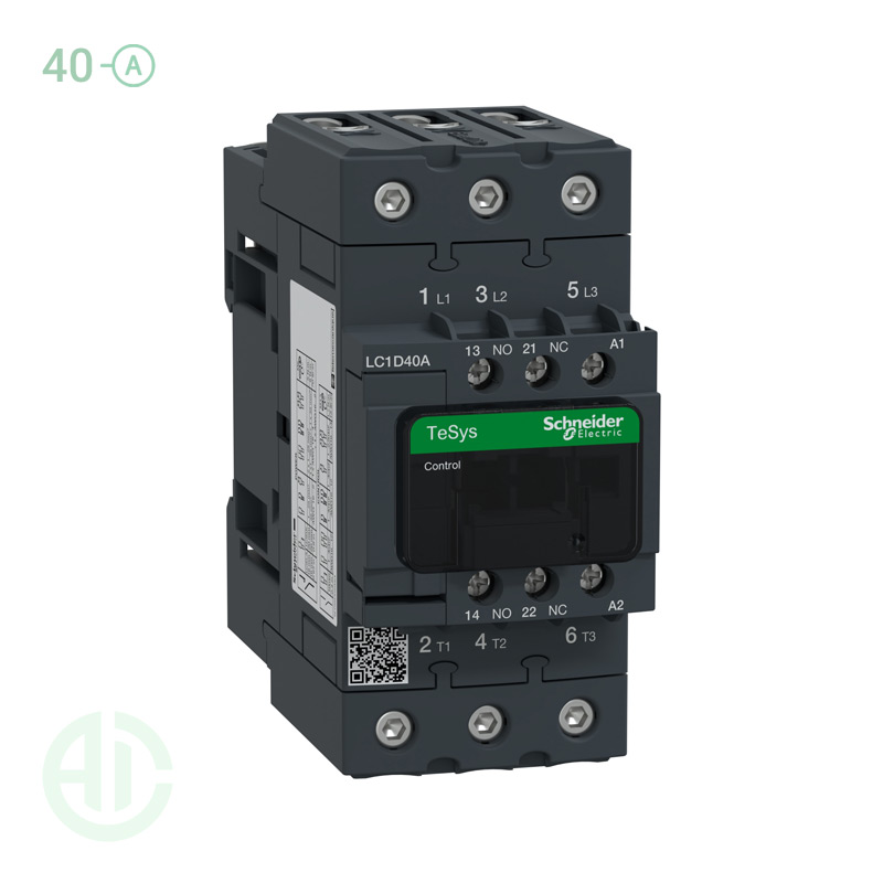 کنتاکتور سری دی 40 آمپر  ولتاژ 230AC  اشنایدر LC1D40AP7