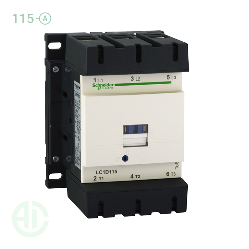 کنتاکتور سری دی 115 آمپر  ولتاژ 24DC  اشنایدر LC1D115BD