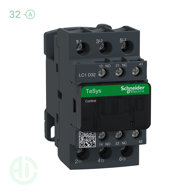 کنتاکتور سری دی 32 آمپر  ولتاژ 48AC  اشنایدر LC1D32E7