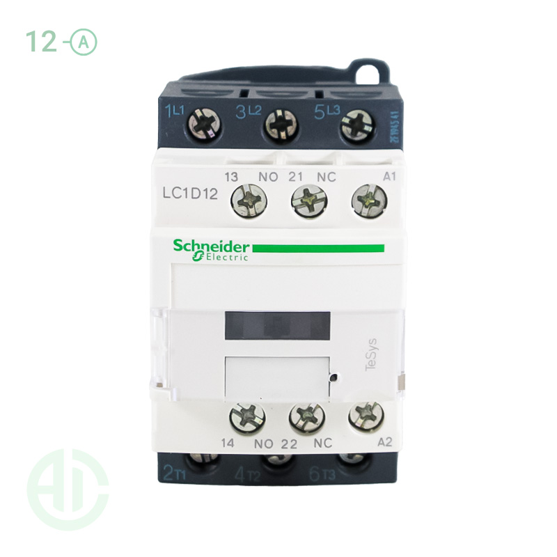 کنتاکتور سری دی 12 آمپر  ولتاژ 220AC  اشنایدر LC1D12M7