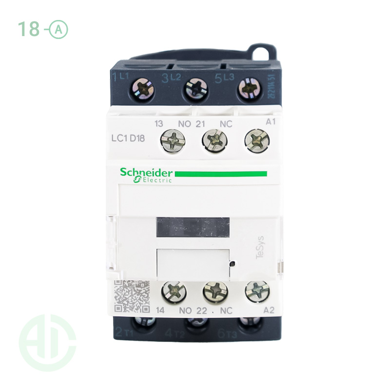 کنتاکتور سری دی 18 آمپر  ولتاژ 220AC  اشنایدر LC1D18M7