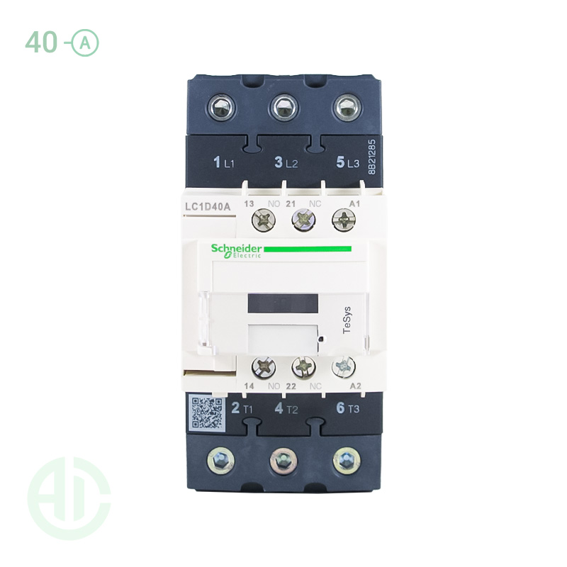 کنتاکتور سری دی 40 آمپر  ولتاژ 220AC  اشنایدر LC1D40AM7