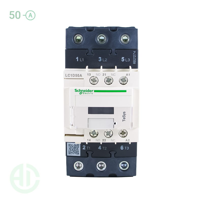 کنتاکتور سری دی 50 آمپر  ولتاژ 220AC  اشنایدر LC1D50AM7