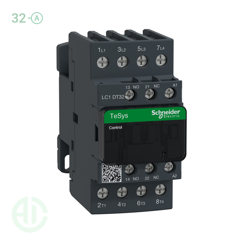 کنتاکتور سری دی 32 آمپر 4 پل  ولتاژ 220AC  اشنایدر LC1DT32M7