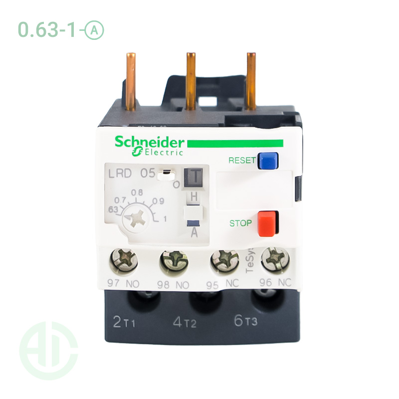 بی‌ متال  1-0.63  آمپر  اشنایدر LRD05