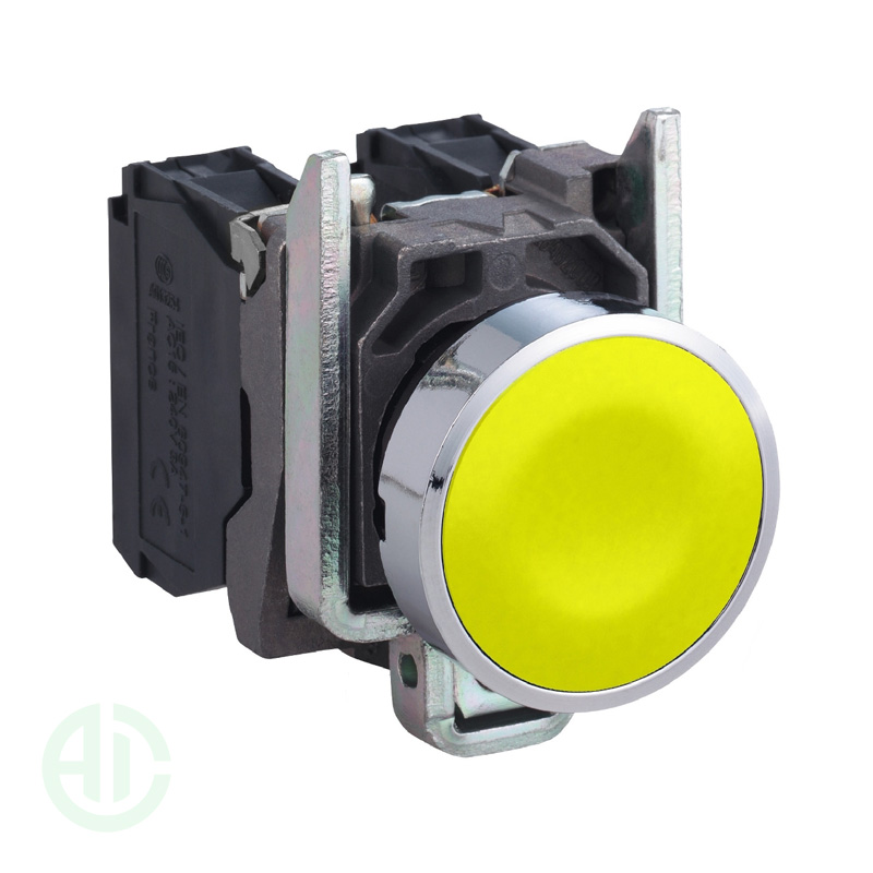 شستی استارت زرد اشنایدر  XB4BA51